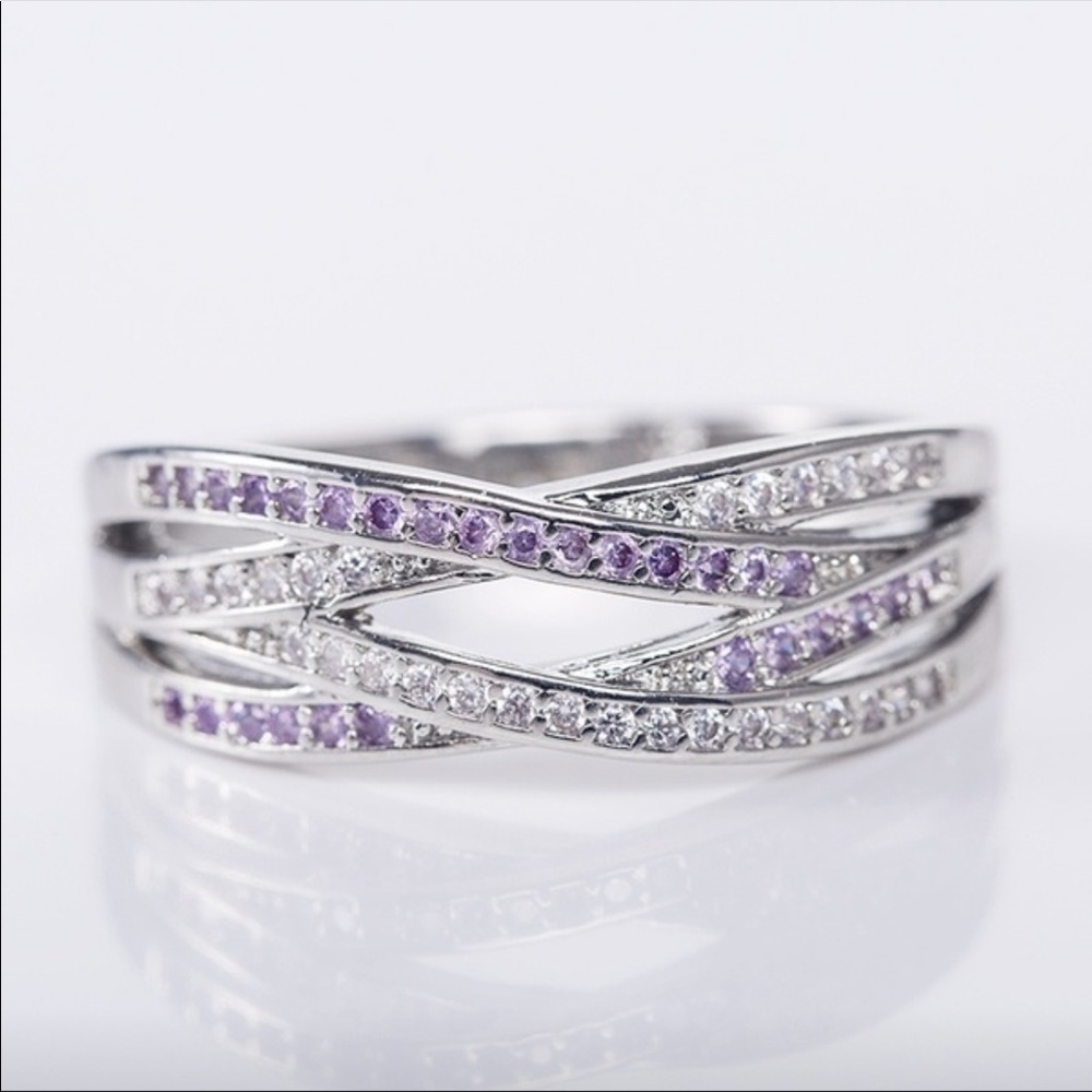 Purple Sapphire Ring